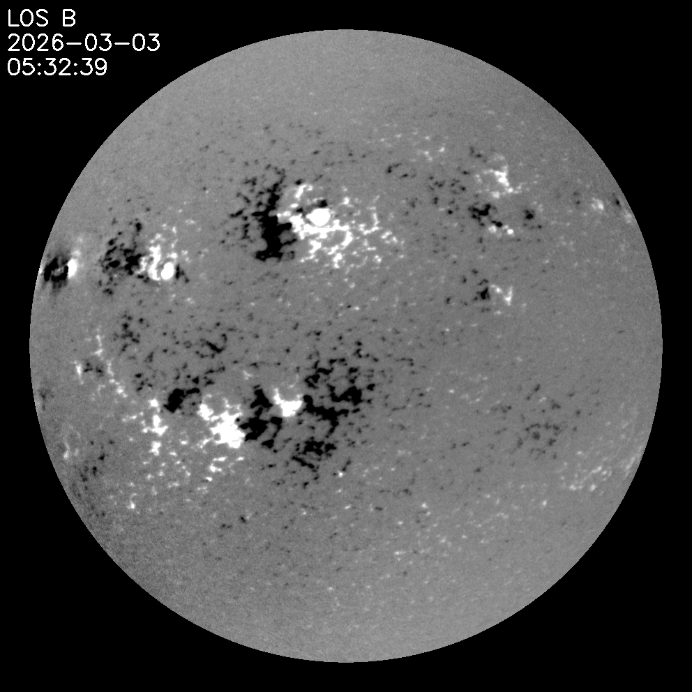 全日面纵向磁图